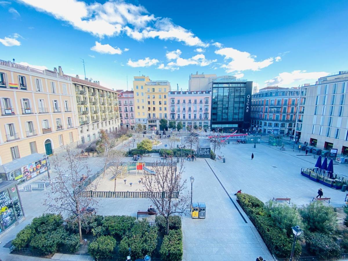 Estudio Doble Con Balcon En Madrid Centro Zewnętrze zdjęcie