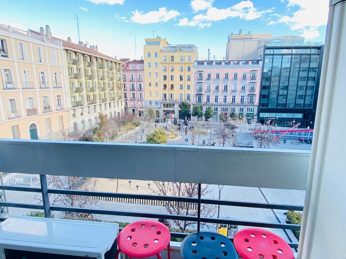Estudio Doble Con Balcon En Madrid Centro Zewnętrze zdjęcie